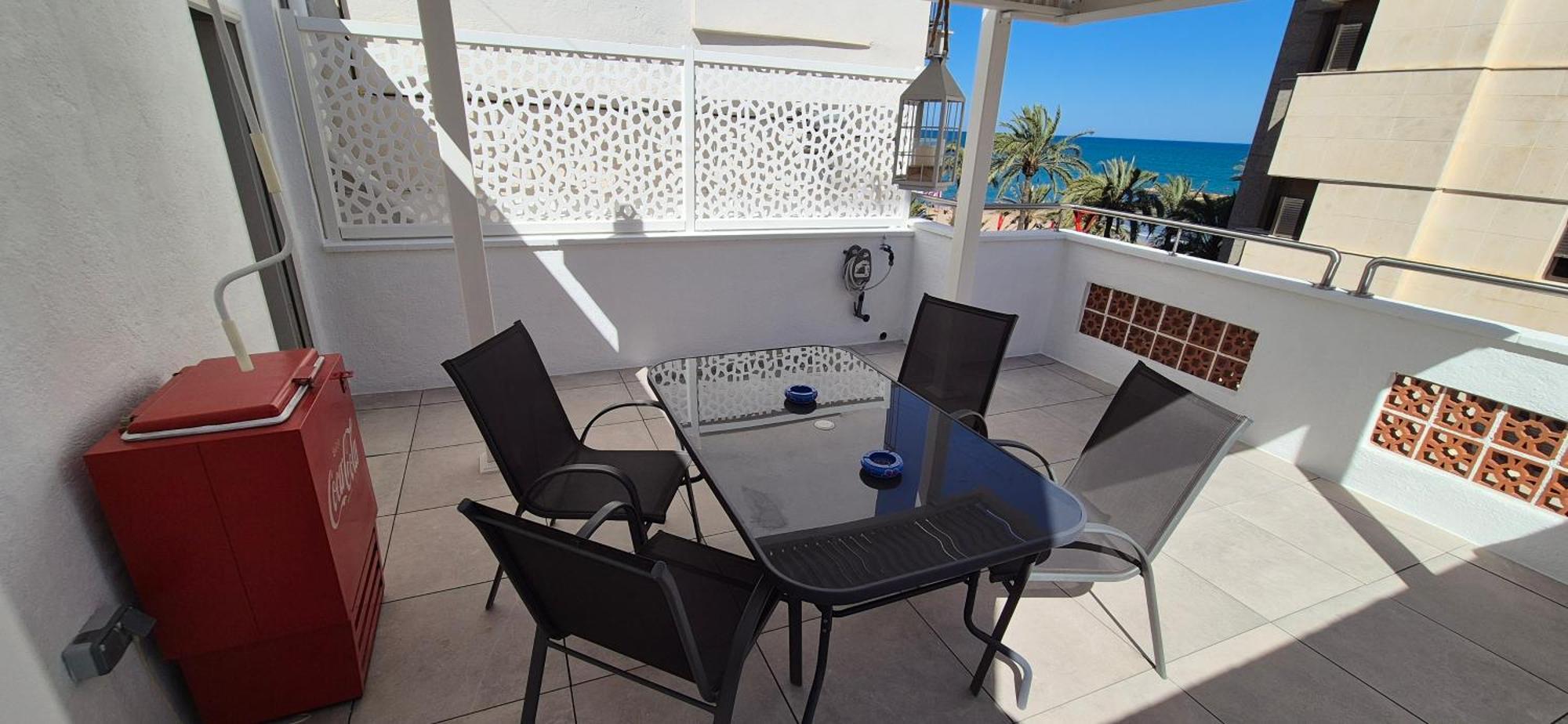 Duplex Lujoso Para 6 Personas Frente Al Mar Vinarós Exterior foto